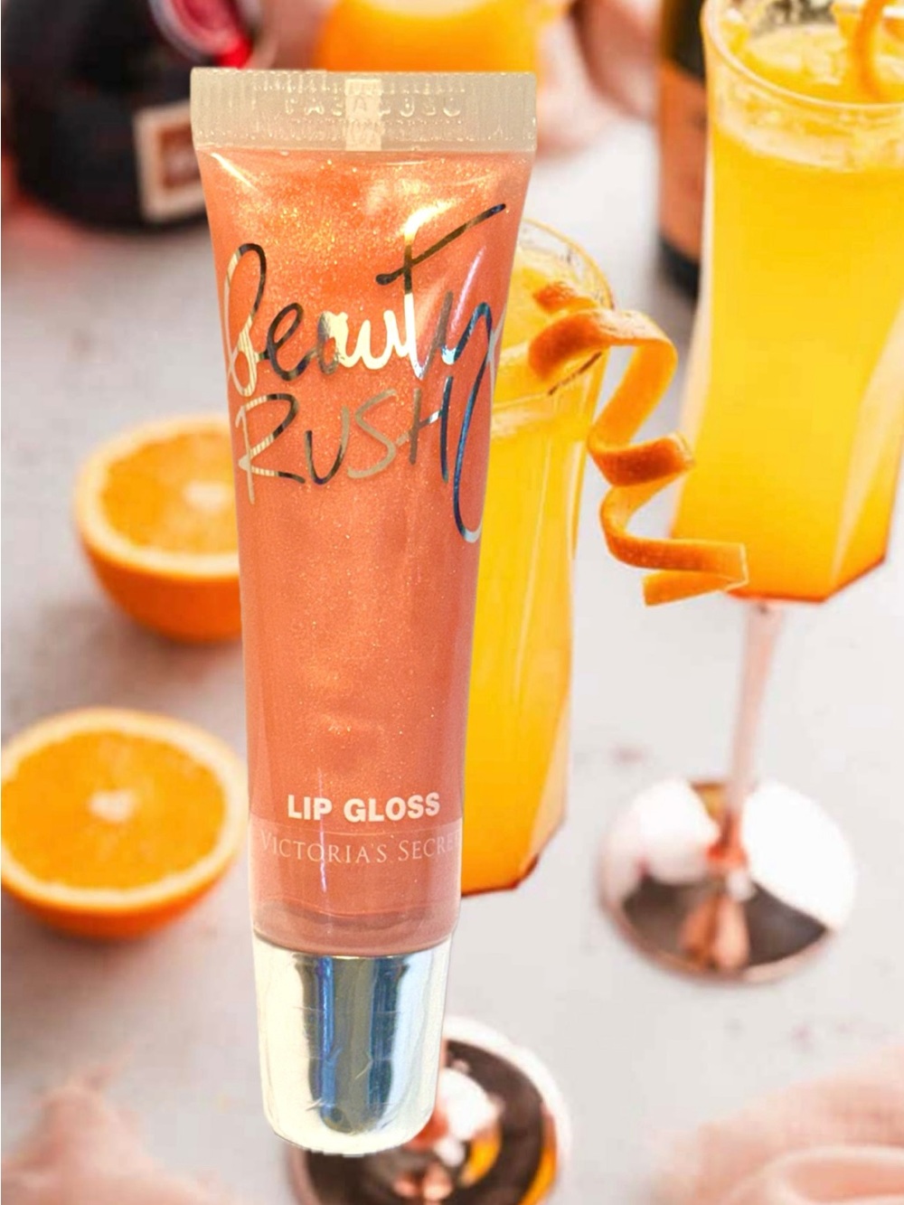 Victoria’s Secret beauty rush MORE MIMOSA Lip Gloss sealed RARE